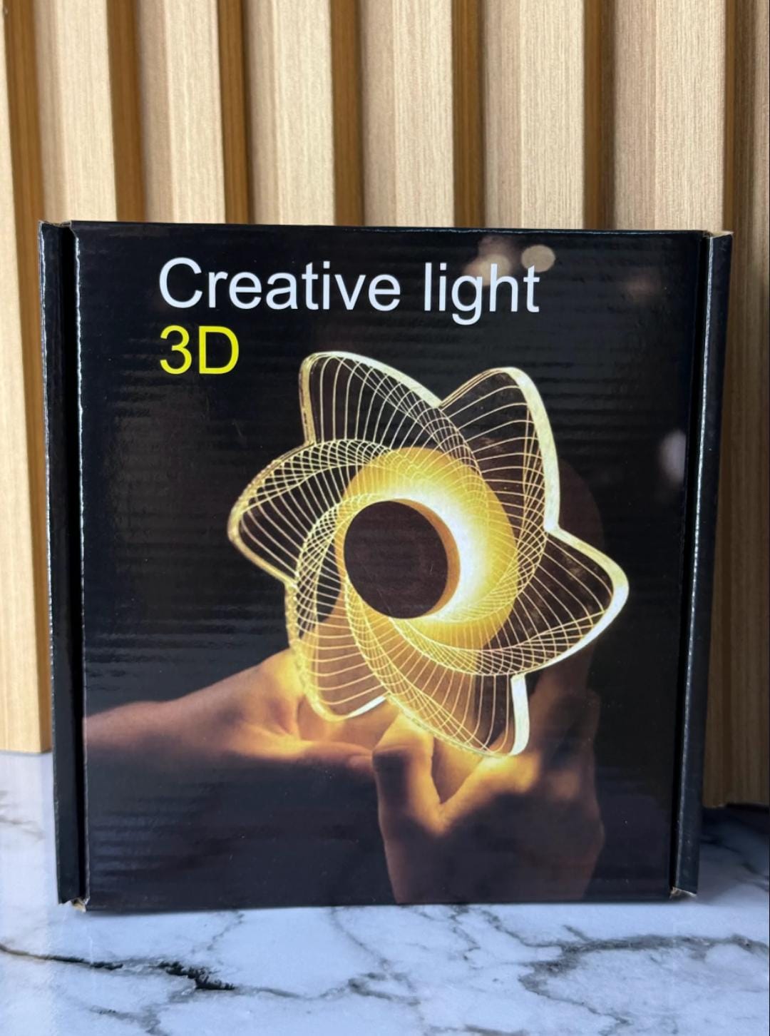 Lampara Giratoria 3d Decorativa