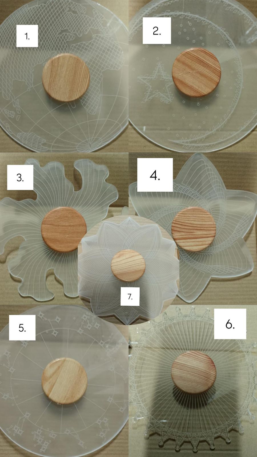 Lampara 3D Giratoria Decorativa